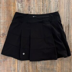 Lululemon Black Pace Rival Skort
